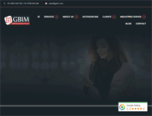 Tablet Screenshot of gbim.com